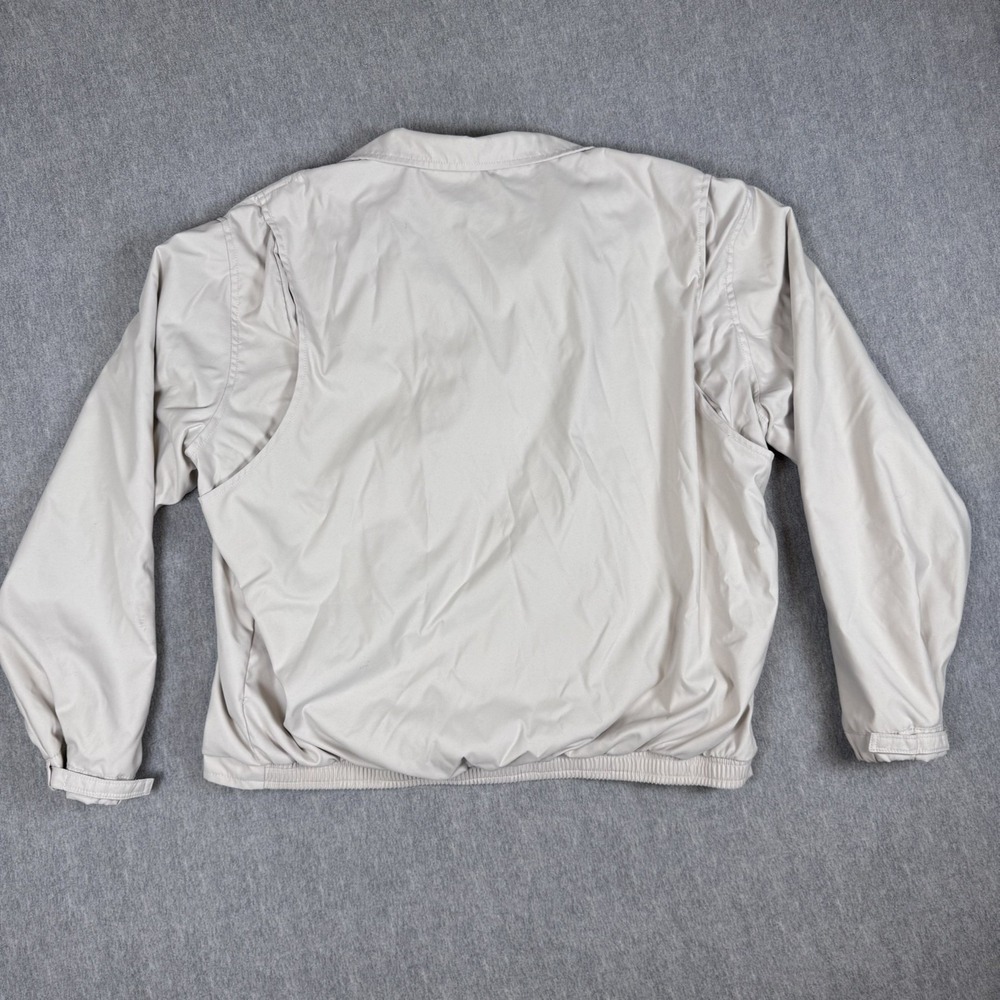 Polo Ralph Lauren 1/4 Zip Pullover Jacket Mens XL Beige Mesh Lined Windbreaker - Picture 2 of 12